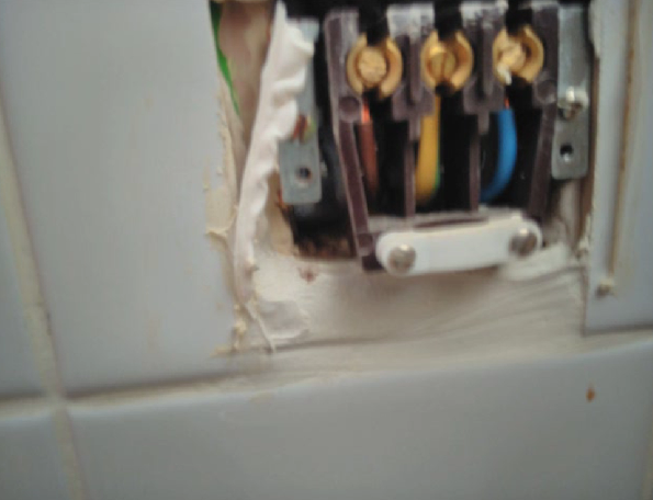 wires to power point